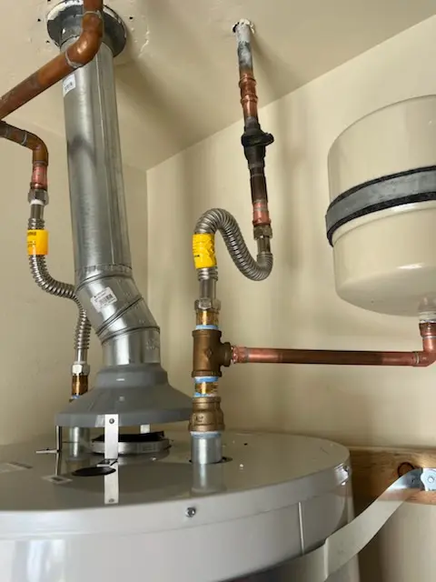 Water heater installation and plumbing repair in Westside